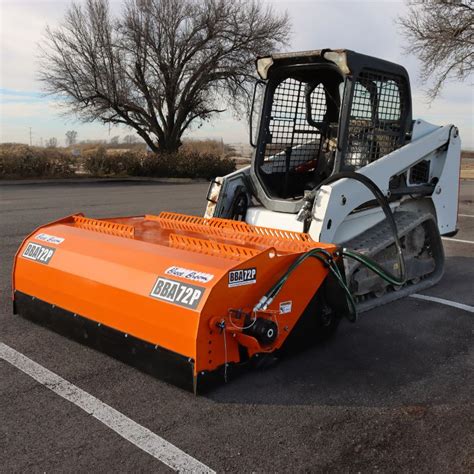 machinery trader skid steer broom|pickup broom for skid steer.